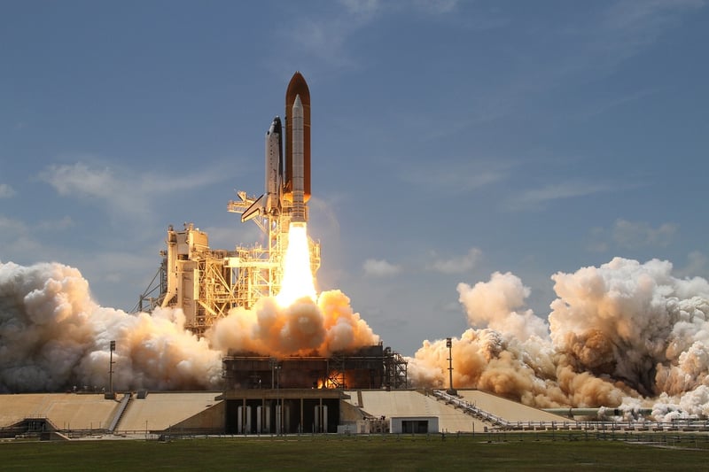 Space Shuttle Liftoff